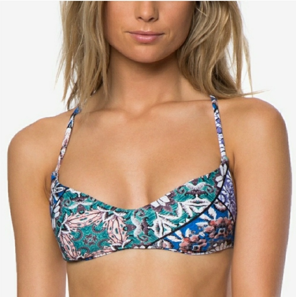 Cute flower bikini top
